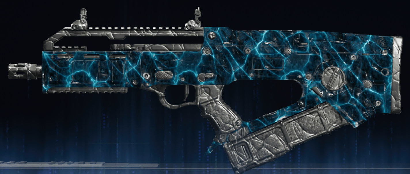 Rendu du camouflage Zéro absolu sur VX Compact